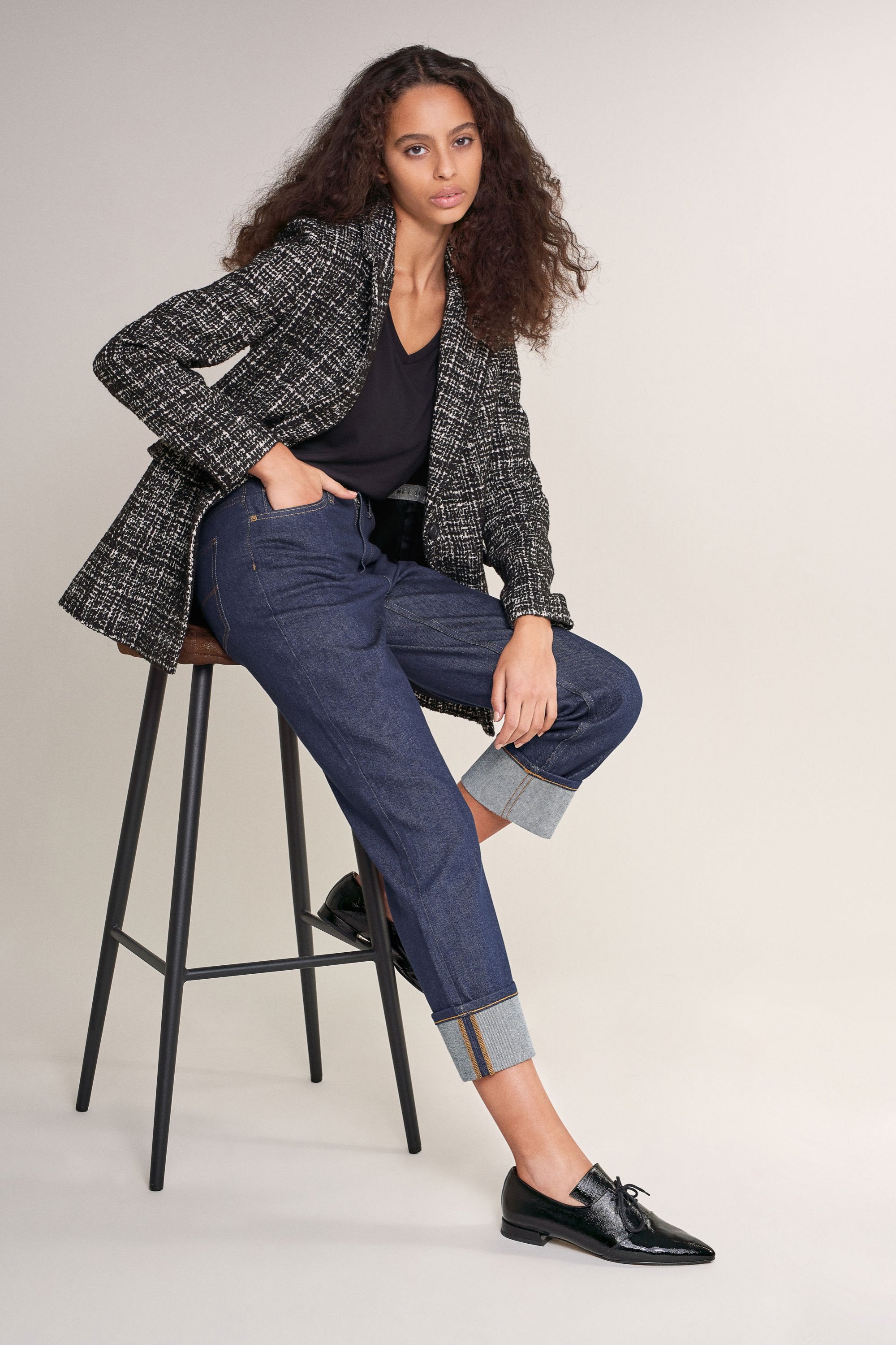 SALSA Mary Mom Jeans - Midnight Topaz Blue - 125261.8505 von Salsa