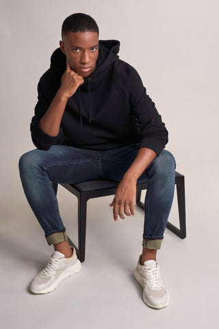 SALSA Clash Skinny Jogger - Midnight Wash Blue - 124267.8506
