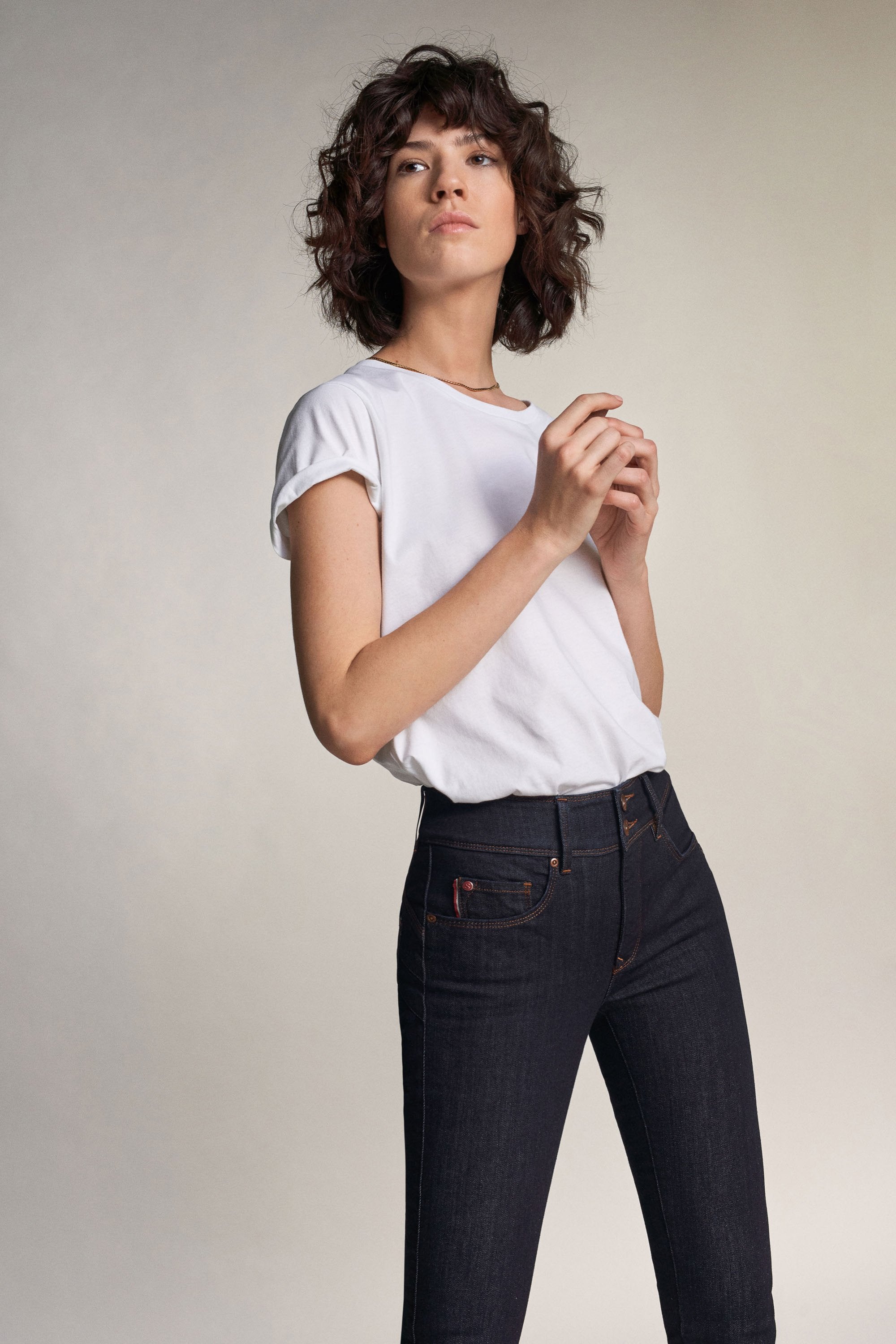 SALSA Secret Push In Skinny Jeans - Midnight Indigo Rinse - 122637.8505 von Salsa