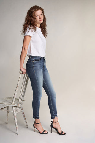 SALSA JEANS SECRET GLAMOR PUSH IN CAPRI blue used 119633.8504