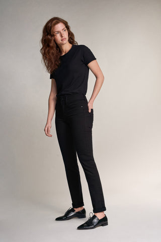 SALSA Secret Push In Slim Fit Jeans - Ink Velvet Black - 123424.0000 21002023