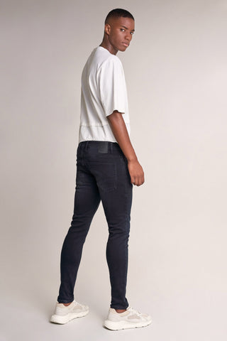 SALSA Clash Jeans-Jogger - Midnight Graphene Black - 124264.8505
