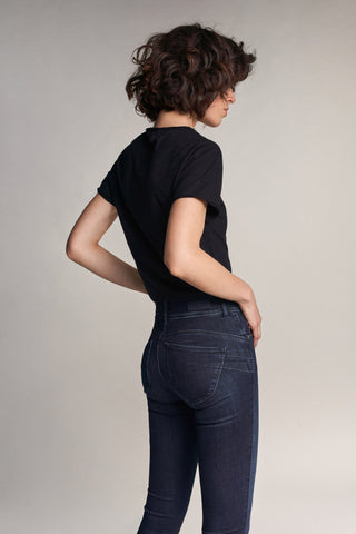 SALSA Secret Push In Skinny-Jeans - Deep Navy Rinse - 116552.8505