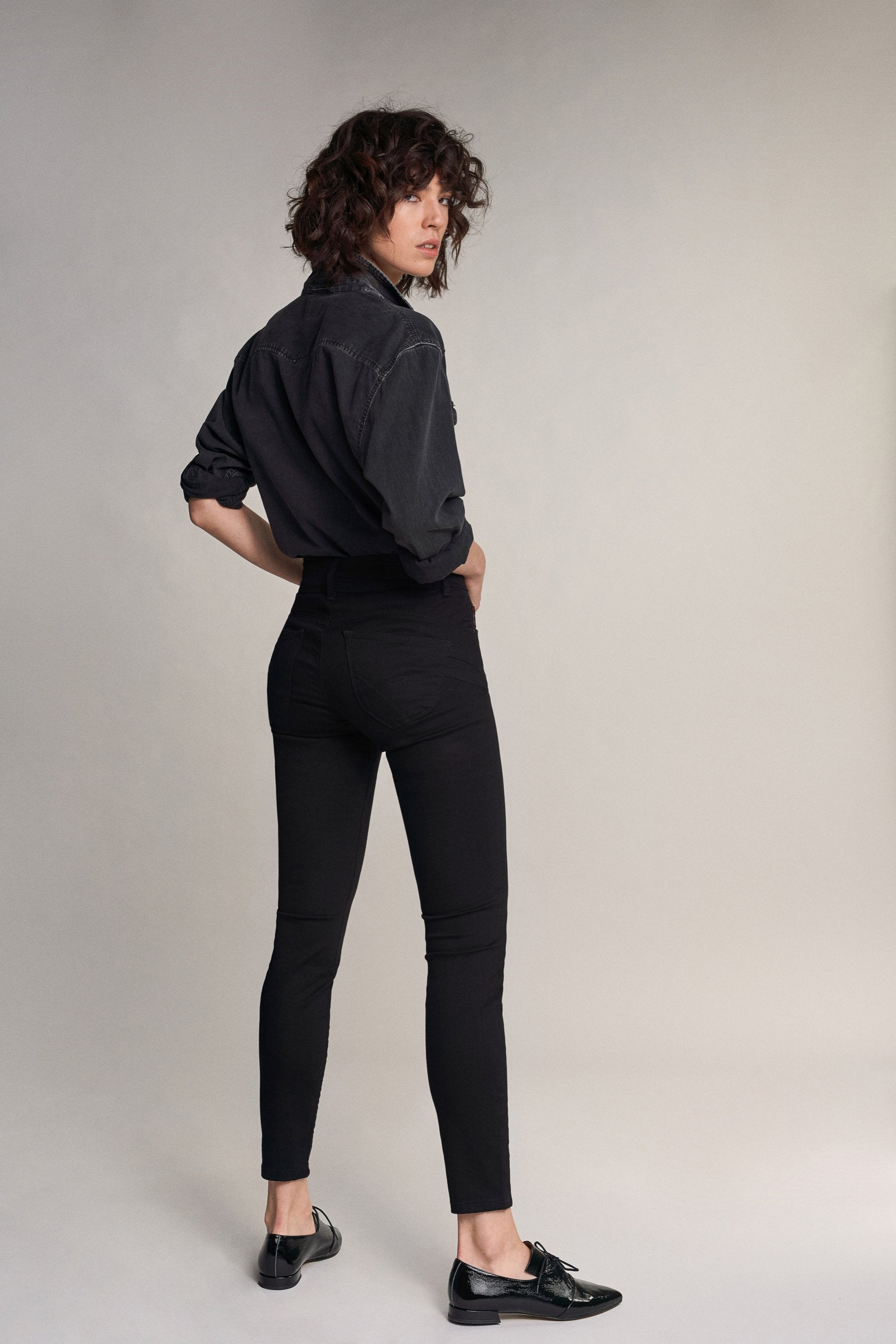 SALSA Secret Push In Skinny Jeans - Midnight Noir Blue - 123423.0000 von Salsa