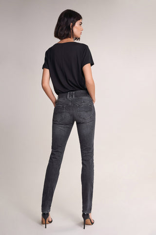 SALSA MYSTERY PUSH UP Slim Fit - Midnight Slate Denim - 123747.0000