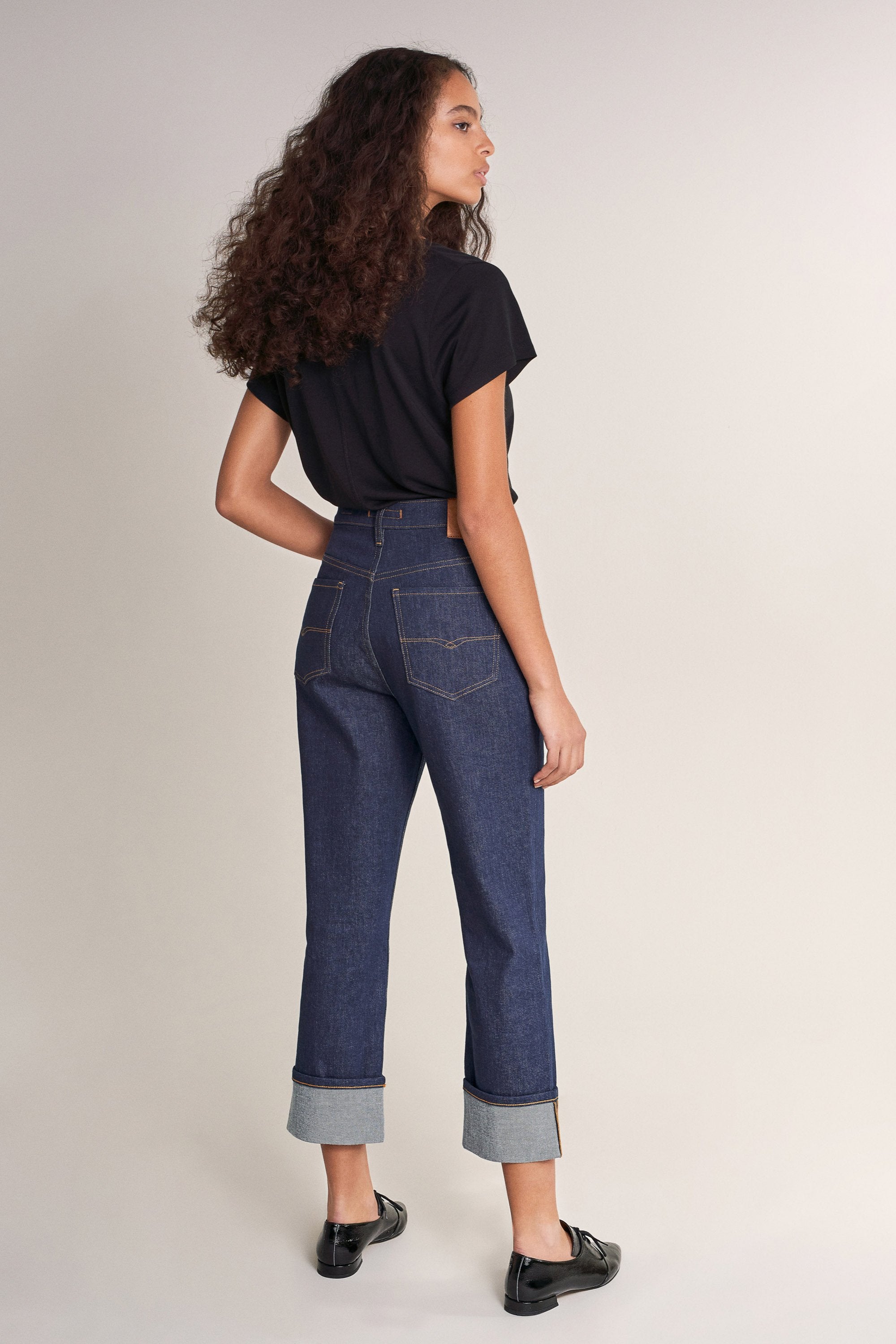 SALSA Mary Mom Jeans - Midnight Topaz Blue - 125261.8505 von Salsa