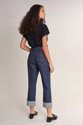 SALSA Mary Mom Jeans - Midnight Topaz Blue - 125261.8505