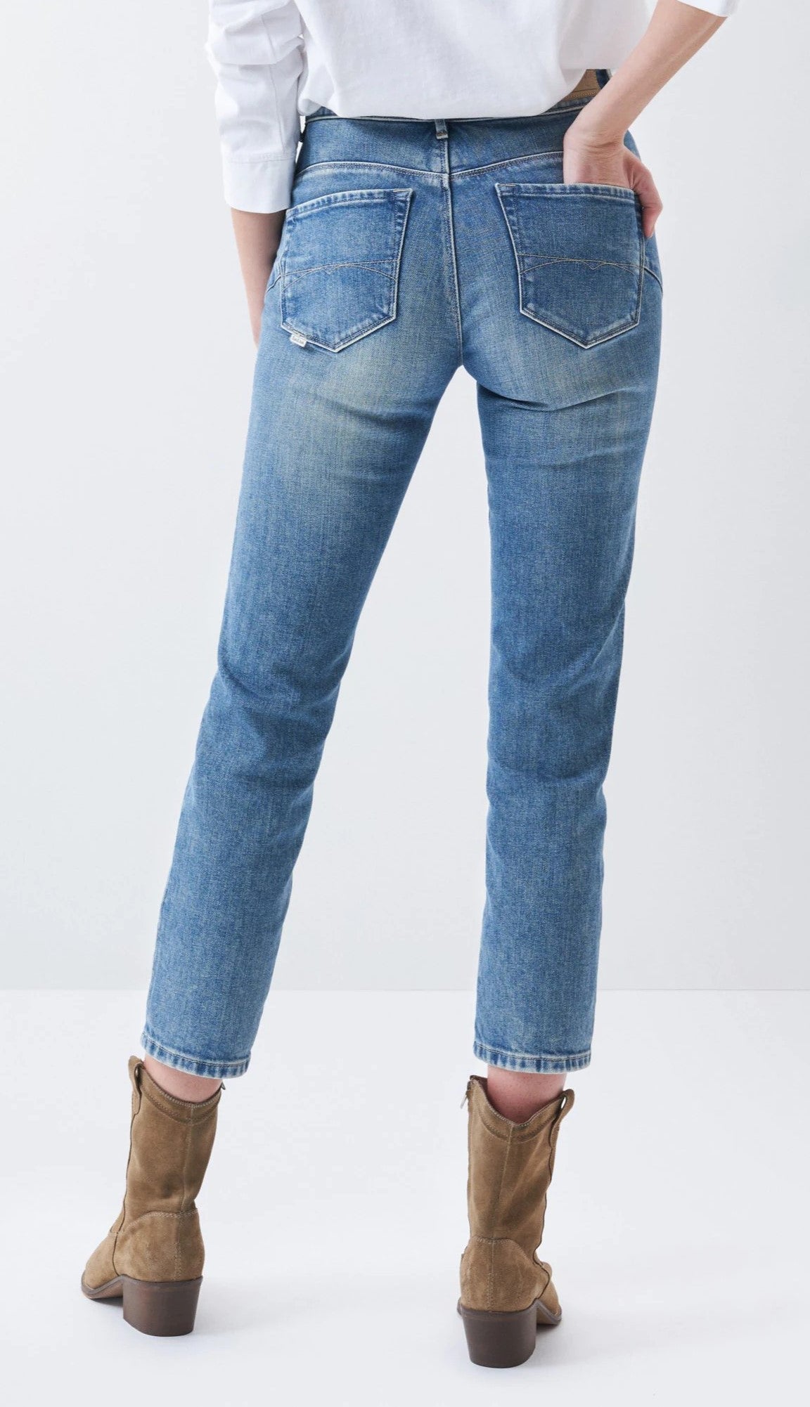 SALSA Secret Push In Jeans - Coastal Sky Wash - 125978.8503