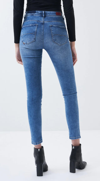SALSA JEANS SECRET GLAMOR PUSH IN bleu 126594.8503