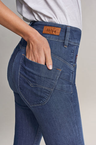 SALSA Secret Push In Jeans - Ocean Wash Blue - 100259.8503