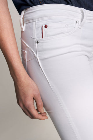 SALSA WONDER PUSH UP Skinny Jeans - Pearl Glow White - 119121.0001