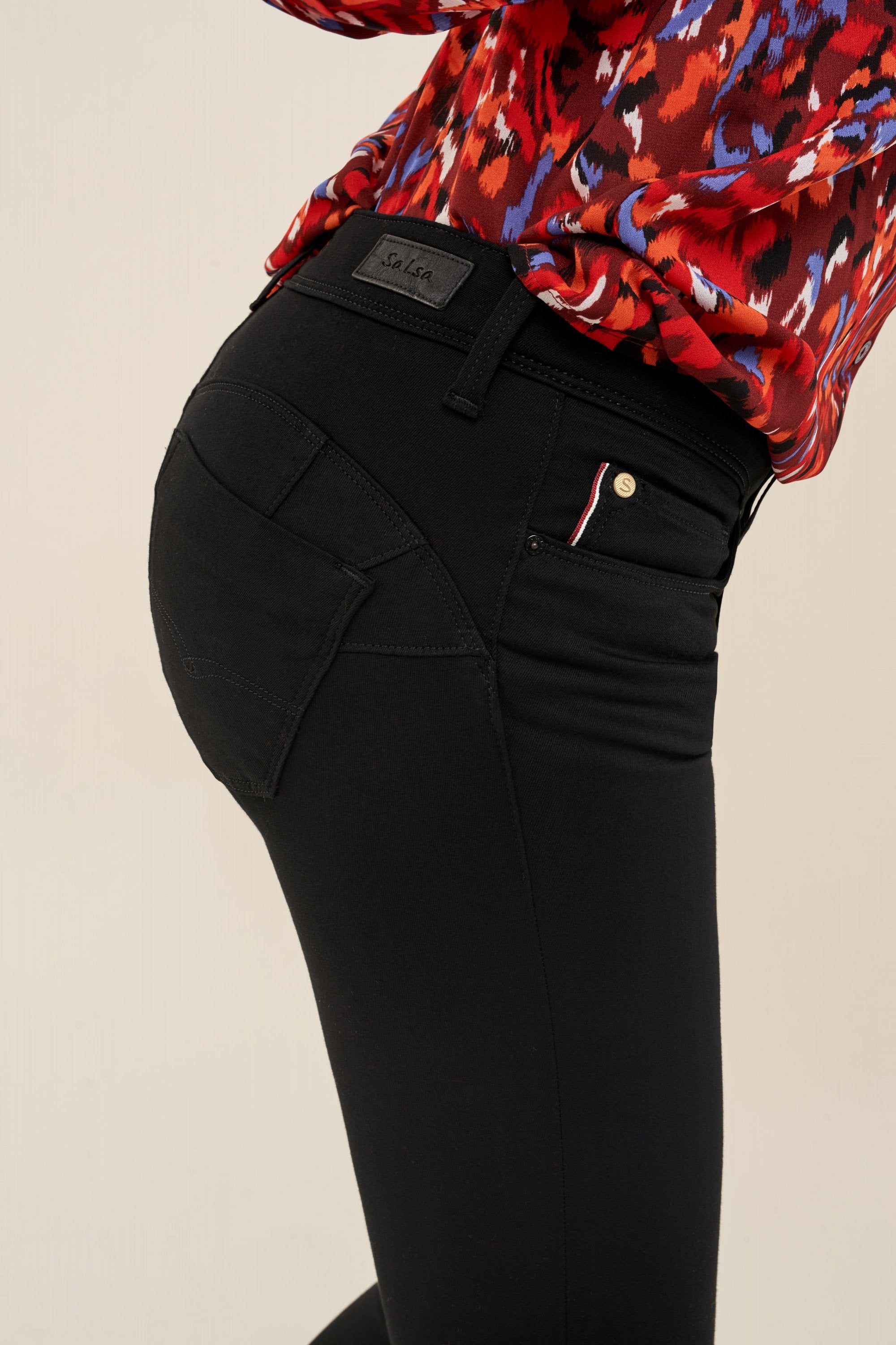 SALSA Wonder Push Up Jeans - Obsidian Noir Black - 123422.0000 von Salsa