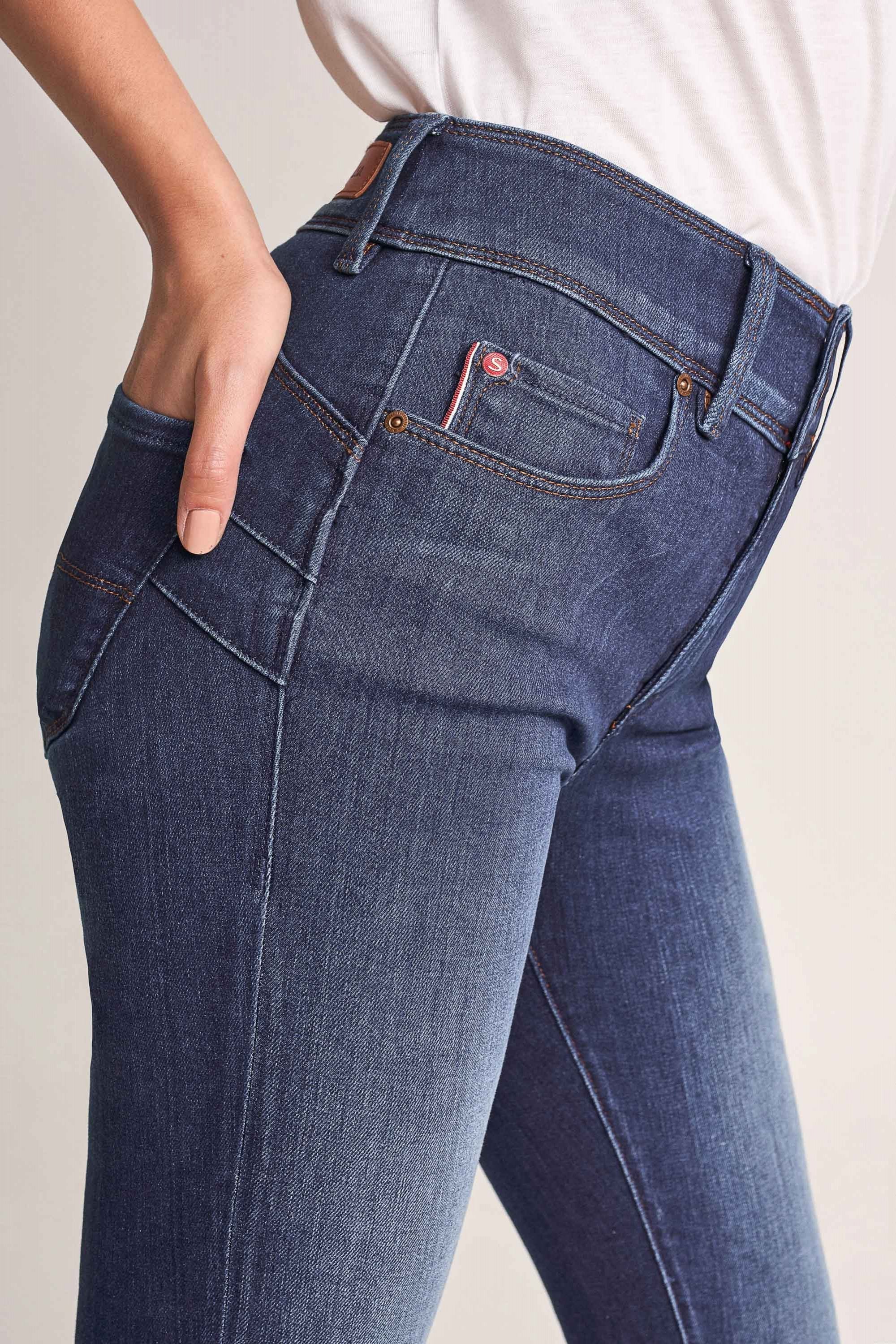 SALSA Secret Push In Skinny Jeans - Indigo Denim Blue - 123253.8504 von Salsa