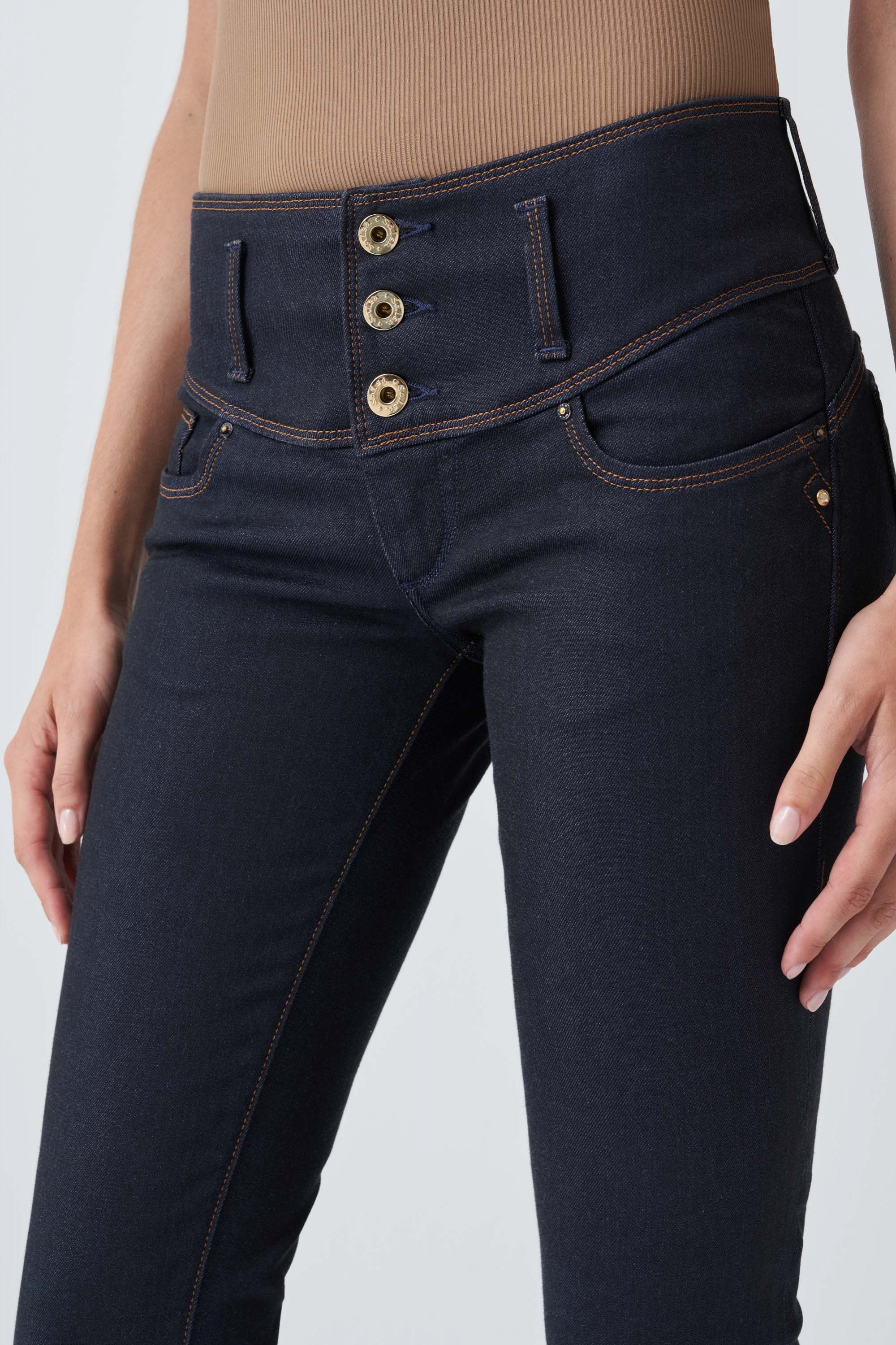 SALSA Mystery Push Up Capri - Midnight Indigo - 125628.8505 von Salsa