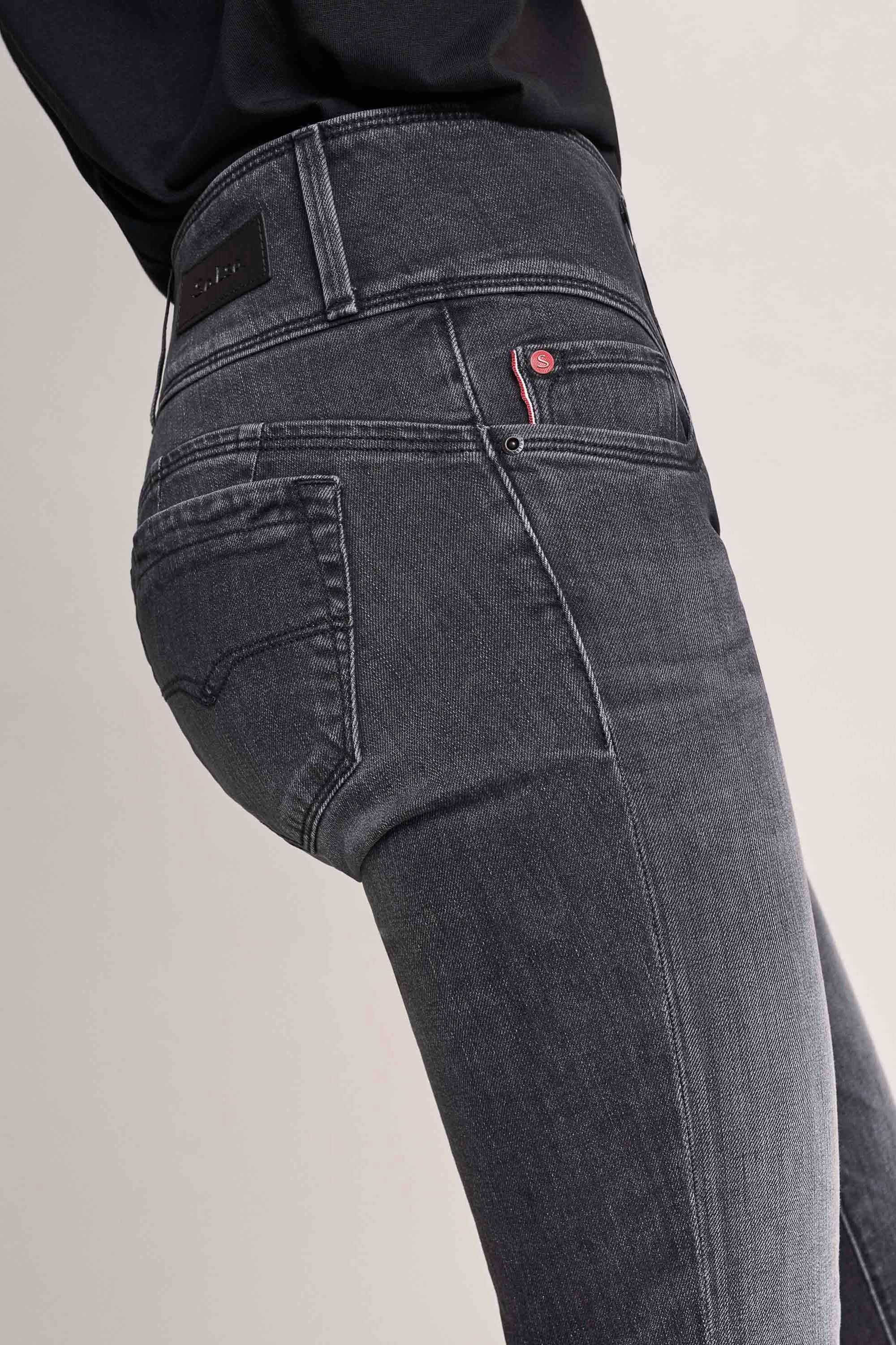 SALSA MYSTERY PUSH UP Slim Fit - Midnight Slate Denim - 123747.0000 von Salsa