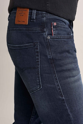 SALSA LIMA Jeans - Midnight Indigo Wash - 125225.8504