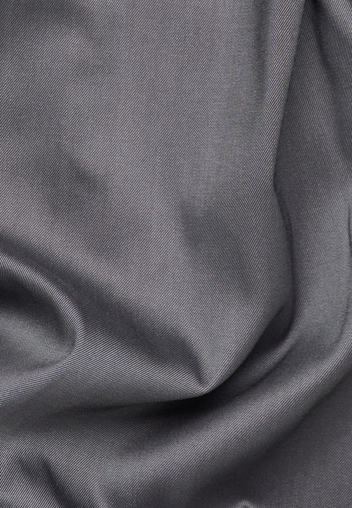 ETERNA SUPER SLIM Performance Shirt - Grey Twill Charcoal - 3377-35-Z141 von Eterna