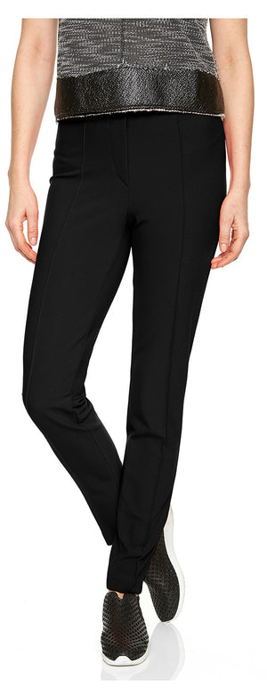 ATELIER GARDEUR Zene Elegante Hose - Deep Obsidian Black - ZENE1-0-600261-99