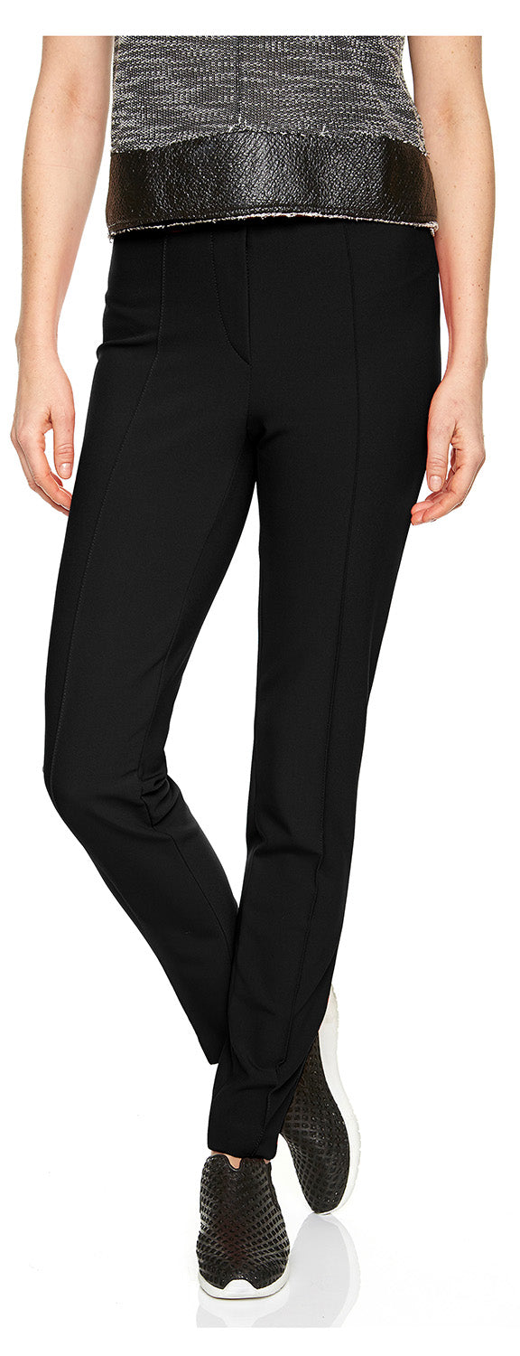 ATELIER GARDEUR Zene Elegante Hose - Deep Obsidian Black - ZENE1-0-600261-99