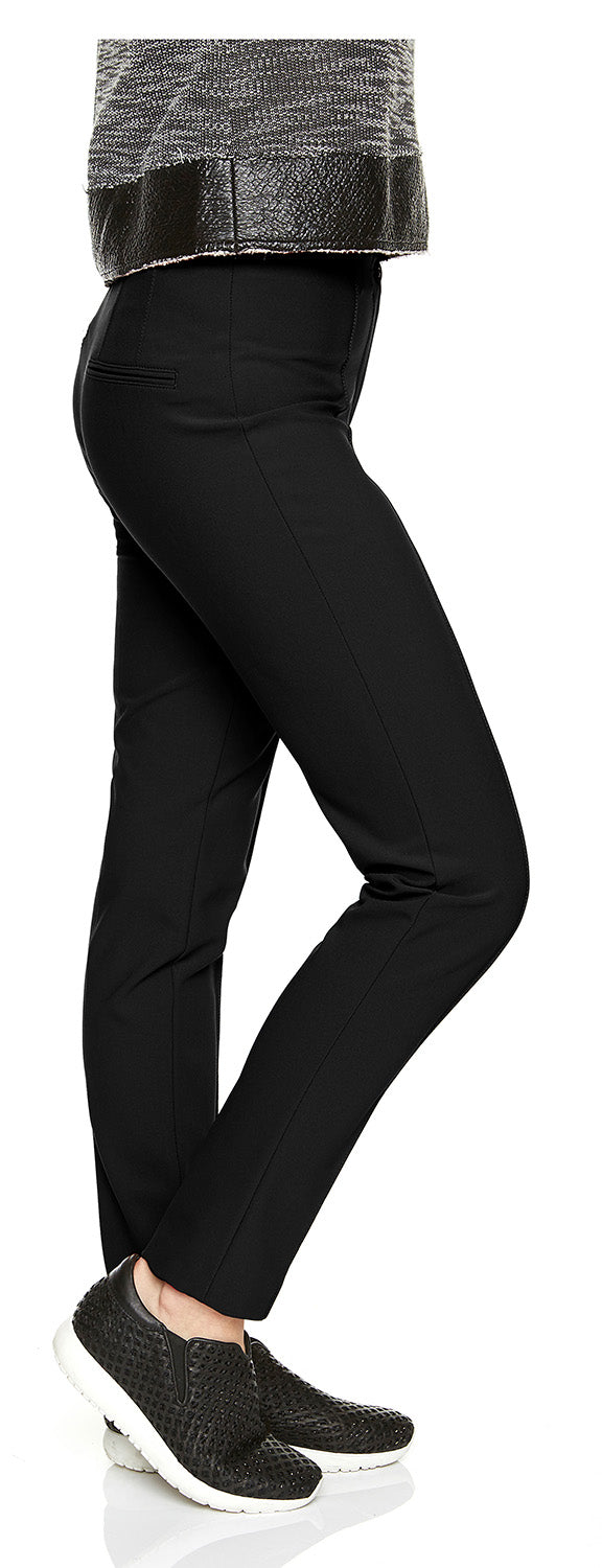 ATELIER GARDEUR Zene Elegante Hose - Deep Obsidian Black - ZENE1-0-600261-99