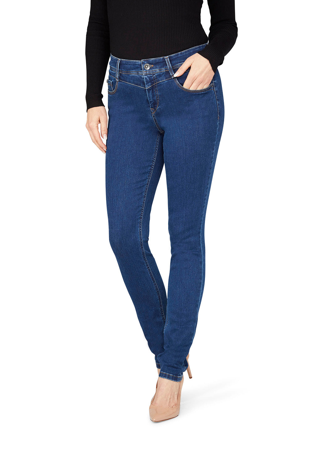 ATELIER GARDEUR Zuri WonderShape Jeans - Deep Indigo Stone - ZURI108-0-671421-168