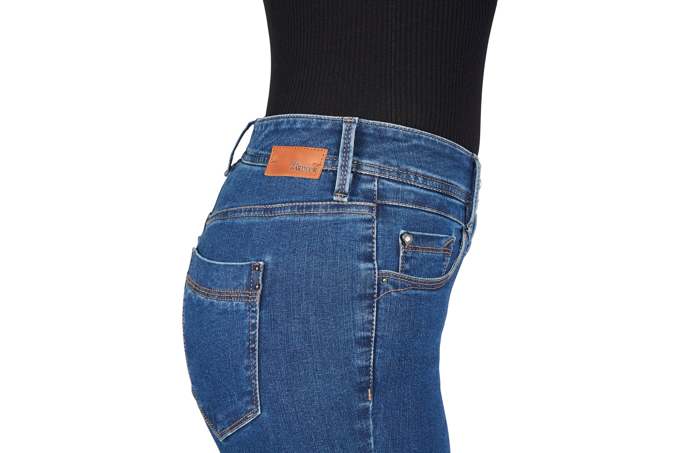 ATELIER GARDEUR Zuri WonderShape Jeans - Deep Indigo Stone - ZURI108-0-671421-168 von Atelier Gardeur