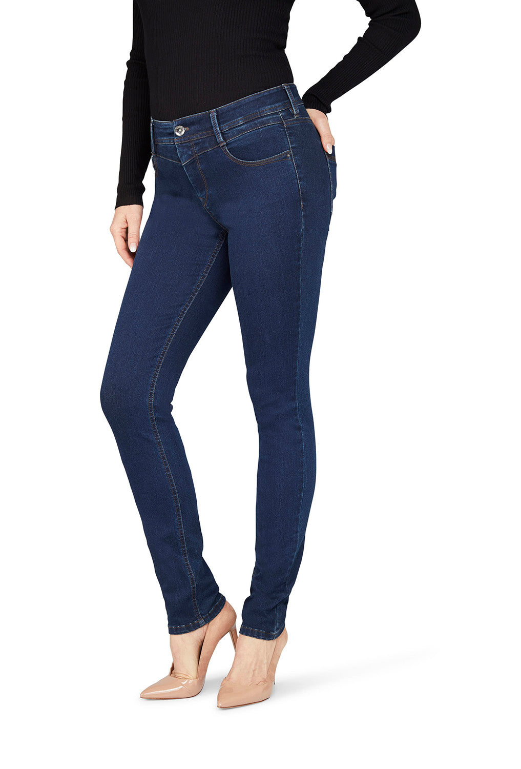 ATELIER GARDEUR Zuri WonderShape Slim-Jeans - Midnight Indigo - ZURI108-0-671421-269